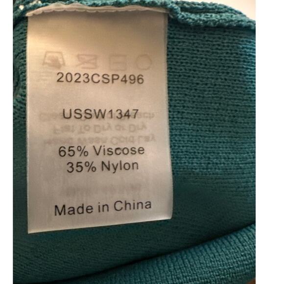 Universal Standard Knit Square Neck Mini Dress Sleevelss Size 4XS US 0 New - Picture 6 of 6